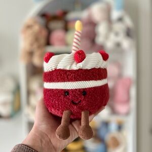 Jellycat Amuseables Cheri Cake - Authentic & BNWT!